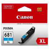 Genuine Canon PGBK-680XL / CLI-681XL / 681XL Value Pack 4 Inks for Pixma Printer
