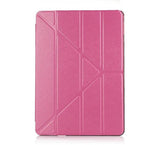 For apple iPad 2 3 4 Leather Case Cover stand A1458 A1459 A1460 5-lines - AQUA