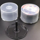 ASSORTED SIZES Empty CD DVD Plastic Spindle Cake Box Blu Ray Storage Container