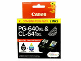 Genuine Canon PG-640XL PG640XL+CL-641XL ink cartridges MG4160 MX376 printers AU