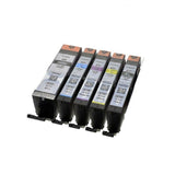 5 Canon Genuine Ink Set x 5 Cartridges PGI-680 (PGBK) CLI-681 (BK Y C M) ##