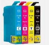 4x Generic T220 220 XL ink Cartridge for Epson WF2630 WF2760 WF2750 WF2660 XP220