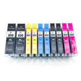 20x Ink Cartridges CLI 651 PGI 650 for Canon Pixma MG5560 MG6460 IP7260 Printer