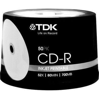 50 x Imation DVD-R 16X 4.7GB full hub inkjet Printable DVD - R Blank D ...
