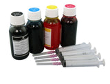 4x100ml Refill Ink for Epson 212 212XL WORKFORCE WF2810 WF2830 WF2850 AU FAST