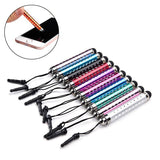 10 Retractable Touch Screen Stylus Pen for iPad iPhone Samsung Tablet PC DIAMOND