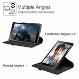 For Samsung Galaxy Tab A8 A 8.0 10.1" A7 Lite 8.7" 7" 360Leather Flip Case Cover