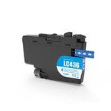 4 Generic LC436 LC-436 ink for brother MFC-J4340DW J4440DW J4540DW J5955DW