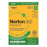 Norton Symantec 360 STANDARD 1 Device PC 1 Year E License key Latest 2025