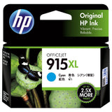 Genuine Original HP 915XL High Yield Ink Cartridges Officejet 8026 8012 8020