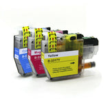 3 NoN-OEM LC3317 Colour ONLY Ink For Brother MFC J5530dw J6530dw J6730dw J6930dw