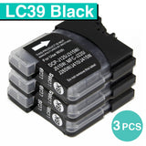 1-10 Black LC39 LC985 for Brother MFCJ265W MFCJ410 MFCJ415W DCPJ125 AUS SELLER