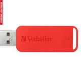 Verbatim QUALITY PREMIUM RETAIL Popup USB 2.0 Flash Drive 32GB - Red AU SELLER