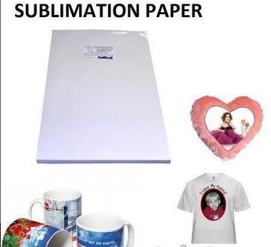 100 200 500 10 A4 Heat Sublimation Transfer Paper For Mug Cup Plate T-Shirt AU