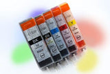 5x Ink For Canon PGI520 CLI521 PIXMA iP4700 MP540 MP550 MP560 Printer Cartridge