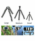Flexible GORILLA Tripod Stand Universal Phone Mount + bluetooth for iPhone 14 13