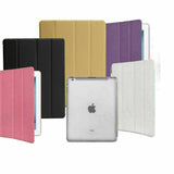3 fold lines Stand Flip case Cover for iPad 5th 6th gen A1893 A1954 A1893 GREEN