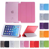 3 fold lines Stand Flip case Cover for iPad 5th 6th gen A1893 A1954 DARK BLUE AU