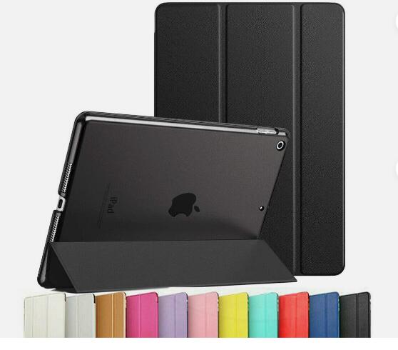 iPad 10th 9th 8th 7th 6th 5th Gen case Air 4th 3 2 Mini 6 flip Stand Cover 3line