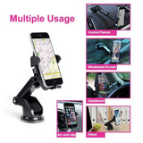 Extendable Phone Stand 360° Rotation Phone Holder Mount for Car