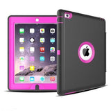 MILITARY HEAVY DUTY DUST SHOCK PROOF Survival case cover iPad MINI 3 FLAP - pink