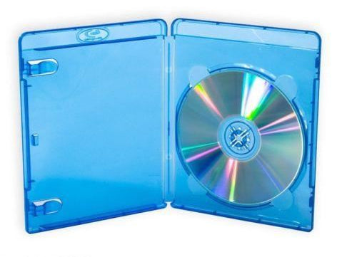 10 Blu Ray Cover Case 11mm Single Hold 1 BluRay BDR Disc + Clear plastic front