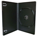 (25pcs) x PREMIUM Single Black 14mm Thick CD / DVD Cases Cover Box- Hold 1 Disc