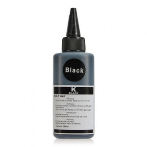 4 x100ml Refill Ink kit for HP BROTHER ESPON CANON - 4 Black