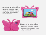 Butterfly Case Cover for iPad 8th 7th 9th Gen Air EVA Heavy Duty Shockproof Kids