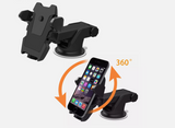 LONG Universal 360° Windshield Car Mount Holder Phone Stand For Mobile Samsung
