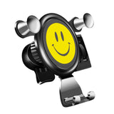 SMILEY FACE Universal Car Air Vent Mount Holder Cradle For samsung iphone AUS