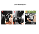 SMILEY FACE Universal Car Air Vent Mount Holder Cradle For samsung iphone AUS