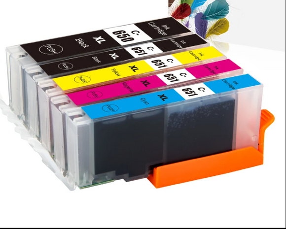 30x Compatible Ink PGI 650XL CLI 651XL For Canon PIXMA MG6360 MG5460 MG75607