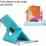 360 Leather Case Cover for Apple iPad 10.9 11 10 9 8 7 Gen 6 5 4 Air Pro FLOWER