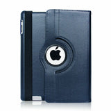 For Apple iPad 2 3 4 360 Degree Rotating Leather Folding Flip Smart Case Cover