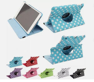 Polka Dot PU Leather Smart Folio Stand Cover for iPad Mini 1 2 and 3 A1489 A1490