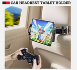 Extendable FIXED Car Back Seat Headrest Long Mount Universal Holder iPad Tablet