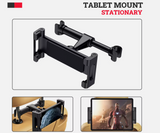 Extendable FIXED Car Back Seat Headrest Long Mount Universal Holder iPad Tablet