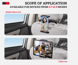 Universal 360° Mount Car Headrest Holder Seat Back Phone Tablet for IOS iPad