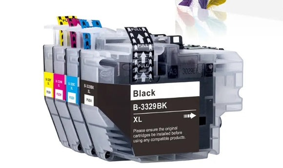4X LC3329XL LC3329 XL Generic Ink Cartridge For Brother MFC-J5930dw MFC-J6935dw