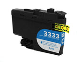 3x Generic LC3333 LC-3333 Colour Ink Cartridge For Brother MFC J1100dw J1300dw