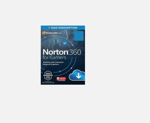 Norton LifeLock Norton 360 for Gamers 1 User 1 Device 12 month 50GB PC Cloud