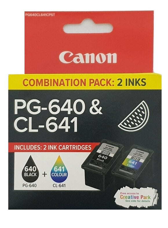 Genuine Canon PG 640 / CL 641 Combination Pack