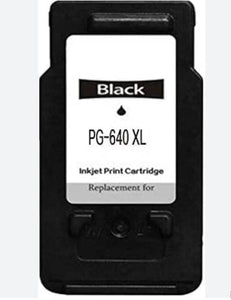 2x Generic PG-640XL BLACK ONLY Ink For Canon TS5160 MG2160 MG3560 3660 MX376 456