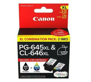 2 Canon PG645XL/CL646XL Ink Cartridge Combo Pack Genuine From Japan