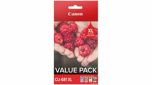 4 Genuine Canon CLI-681XL 681XL Value Pack 4 Inks for Pixma Printers - New Stock