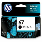 Genuine HP 67 Black Or Colour Standard Yield Inkjet Cartridge EXPIRED DEC 2024