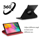 For Samsung Galaxy Tab A7/T500/T505 360 Folio Leather Magnetic Stand Case Cover