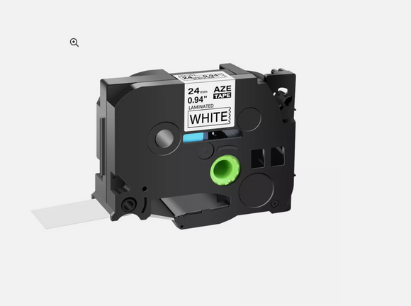 10x TZ-251 TZe-251 Compatible Brother Black on White Labels Tape Label 24mm x8m