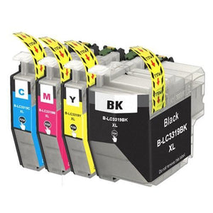 12 x NoN-OEM LC3317 dye base ink for MFC-J6530DW J6730DW J6930dw